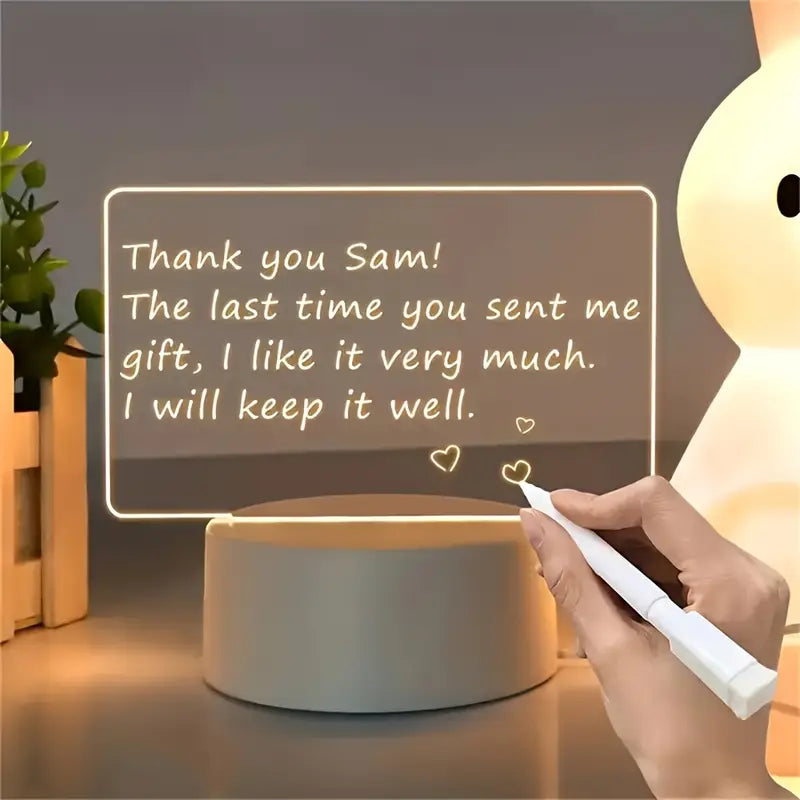 Solidolander LED Message Board Night Light